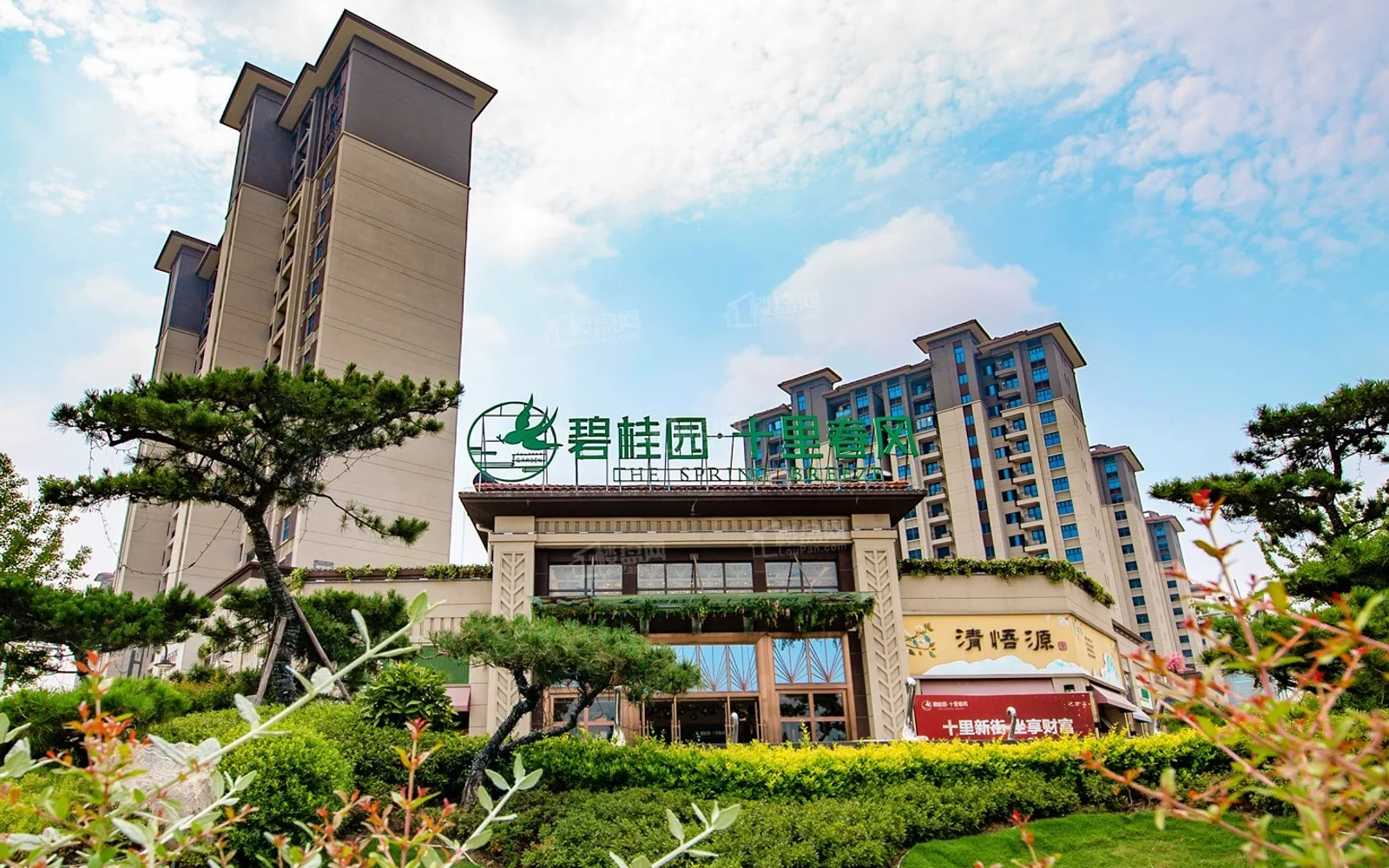 碧桂园 · 地坪施工干燥现场